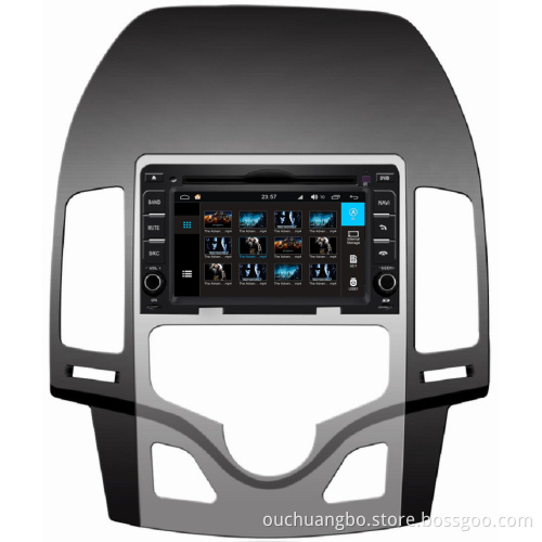 Ouchuangbo audio gps stereo for Hyundai I30 Auto AC S200 platform android 6.0 2GB ram 32GB ROM